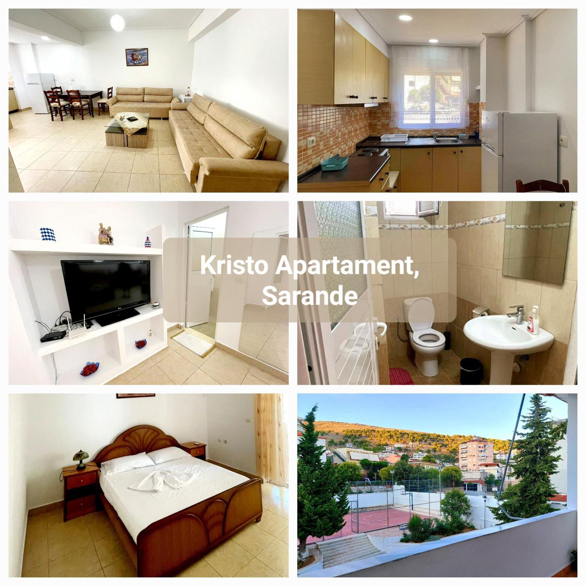 Kristo Apartament, Sarande Apartment Ngoại thất bức ảnh